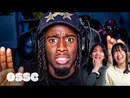 Korean Girls Shocked By 'Kai Cenat' Funniest Moments! | 𝙊𝙎𝙎𝘾
