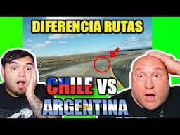 ARGENTINOS COMPARAN RUTAS DE CHILE VS ARGENTINA Y NO LO PUEDEN CREER!!!