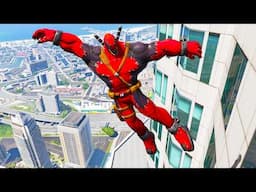 VENOMPOOL CRAZY JUMPS/FALLS (GTA Venompool Fails)
