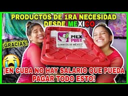 SUSCRIPTOR🇲🇽 NOS ENVÍA AYUDA INVALUABLE📦¡En CUBA🇨🇺 hasta un PAPEL HIGIÉNICO es MOTIVO de FELICIDAD😭!