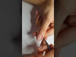 Gover Nude Builder Gel Application #nailart #nails #buildergel
