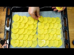 If you have 3 potatoes, prepare this simple, delicious and quick potato sandwiches. Potato snacks!