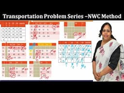 Transportation problem - North West Corner rule| solve transportation problem using NWC Method
