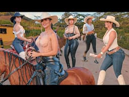 Increíble CABALGATA de Mujeres en Colombia 😍 Amazonas a Caballo 🔥 Trujillo - Valle 2025 #rodeo