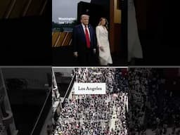 ‘No Kings’ Protests Contrast With Trump’s Parade