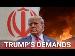 Trump threatens ‘full might’ of US military against Iran as he calls for a deal