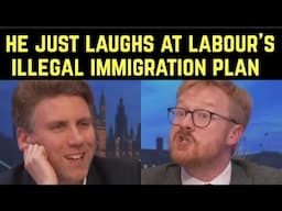 Smiling Conservative MAKES A FOOL of Labour Government Spokesman.