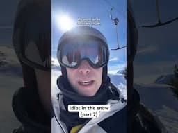 learning to ski from scratch (part 2) #ski #mayrhofen #idiot