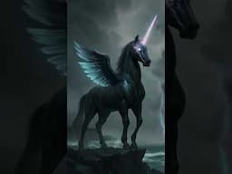 Alicorn forged in chrome and fury—part myth, part machine, all sentinel. 🦄⚙️