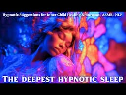 POWERFUL Deep Sleep Hypnosis for Inner Child Healing, Burnout, Anxiety, Emotional Wounds- ASMR - NLP
