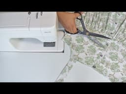 Cutting and sewing a very easy dress in 5 steps that can be executed in all sizes!
