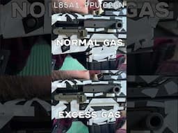 L85A1 SA80 At Different Gas Settings, And A Stoppage