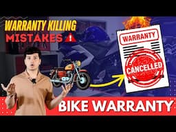 😮These Mistakes Will CANCEL your Bike’s WARRANTY❌
