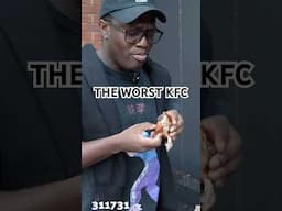 Black Guy Tries Worst KFC    #deji #kfc #shorts