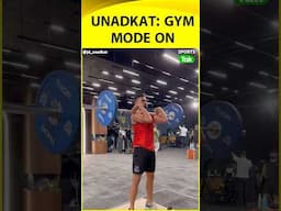 Jaydev Unadkat का Power Workout: Hyderabad के लिए Full Charge | IPL 2025 | Sports Tak | #shorts