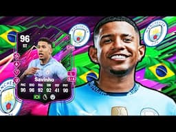 96 Shapeshifters Savinho SBC PLAYER REVIEW!