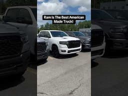 Ram Is THE BEST American Made Truck! #ram #toyota