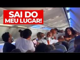 PASSAGEIRAS SEM NOÇÃO no AVIÃO! - TUDO GRAVADO!