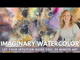 You can paint loosely too! Watercolor Painting from Intuition: 30 minute demonstration
