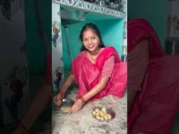 Meri patni shivangi ❤️Pahli bar mithai bana rahi hai # #mangalbhaipatel #shivangi