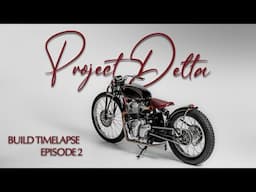 Royal Enfield Super Meteor Custom Build Cinematic Timelapse 2 | Purpose Built Moto