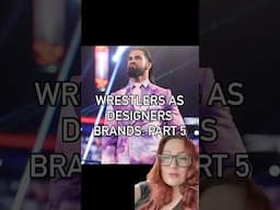 So many looks #wrestlersasdesignerbrands #wwe #wrestling #fashion #funny #fashionfail