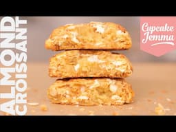 Almond Croissant NY Cookies | Recipe & Tutorial | Cupcake Jemma