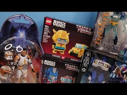 Building Lego Transformers and unboxing toys LIVE!