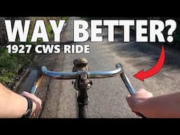 POV BICYCLE RIDE - why vintage bikes are better than moderns!