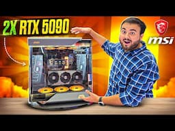 Most Powerful Gaming PC Build with Two RTX 5090s !