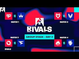 BLAST Premier Rivals S1 '25, Day 2 - paIN v Wildcard, MOUZ v Vitality, Fly v FaZe, Spirit v Falcons