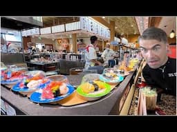ONLY 12 MINUTES TO BEAT THE SUSHI RECORD AT A CONVEYER BELT SUSHI RESTARANT | Joel Hansen