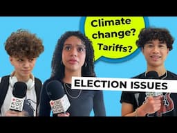Kids want politicians to tackle these issues | CBC Kids News