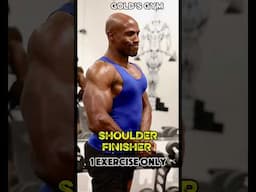 FINISH YOUR GYM SHOULDER WORKOUT WITH THIS 1 EXERCISE