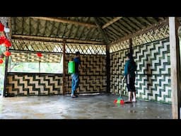 Building and Maintaining Bamboo Walls, Gardening, Harvesting, Cooking, Family Farm