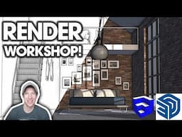 The BEST Way to Learn Rendering in SketchUp 2025!