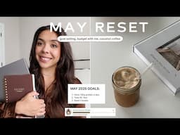 May Reset 2025 | big goals, budget with me, book reviews