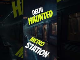 Delhi most Haunted Metro Station #delhimetro #shorts #horrorstories