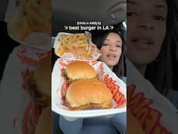 The best burger in LA 🍔