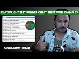 Playwright Test Runner Cheat Sheet with Examples | Quick Guide for Beginners