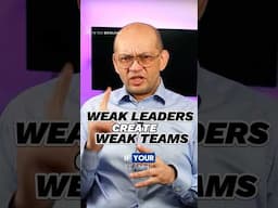 Underperforming team? You might be the problem! #Shorts #peterboolkah