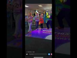 My Daughter Loving Her Job at #chuckecheese