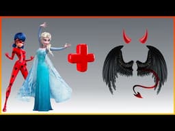 What Happens When Ladybug & Elsa Become Disney's Darkest Villains?| Fashion wow