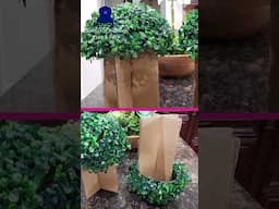 Turn 1 Faux Topiary In To 2 In Seconds   #fauxplants