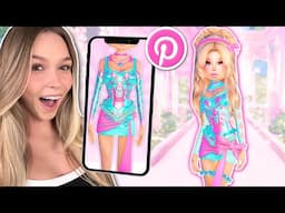 Testing TOP Pinterest Outfit Hacks in Dress to Impress