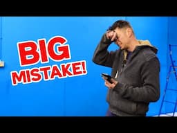 Detailing Studio Makeover Gone Wrong – I Messed Up BIG Time!