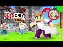 PRANKING my Friends BOYS ONLY SLEEPOVER in Minecraft