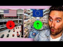 Atrioc Reacts to Why US Malls Are Dying (And Why European Malls Aren't)