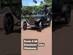 Downtown Tulsa Oklahoma Route # 66.