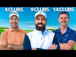 How Good is a Tour Pro Golfer with only 4 clubs?